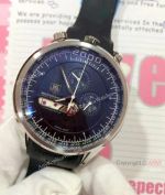 Copy Tag Heuer Mikrogirder 2000 Watch SS Black Chronograph Dial